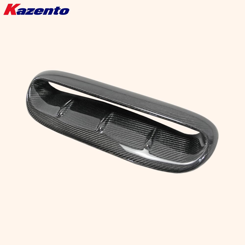 Kazento For Mini Cooper S MK1 2001-06 R53 Carbon Fiber DG Front Hood Bonnet Scoop Vents - Kazento Carbon Parts