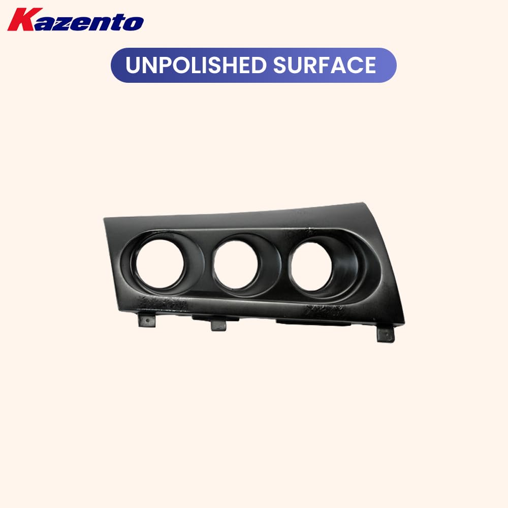 Kazento For Mitsubishi EVO 10 X CZ4A 07-16 RHD Only M7 Fiberglass Triple Gauge Pod 60mm - Kazento Carbon Parts