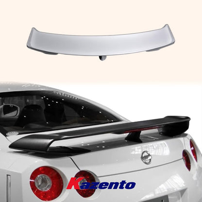 Kazento For Nissan GTR R35 (08-23) OE Style Fiberglass Rear Trunk Spoiler Wing Diffuser - Kazento Carbon Parts