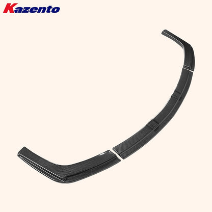 For Honda 06-11 Fd2 Civic Mug Rr Under Lip (3Pcs) Chin Splitter Spoiler Carbon Fiber Body Kits - Kazento Carbon Parts