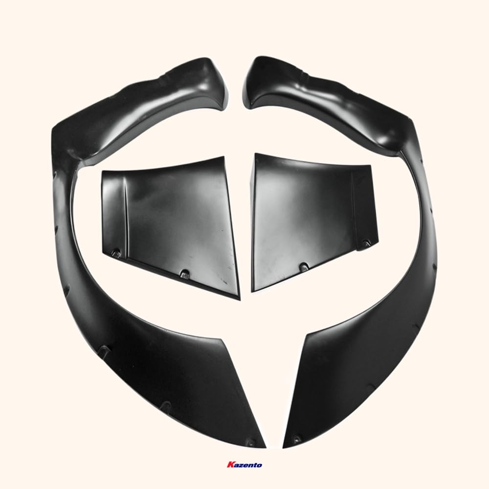 Kazento For 180Sx Rb V2 Style For Nissan Front Fender Fiber Glass - Kazento Carbon Parts