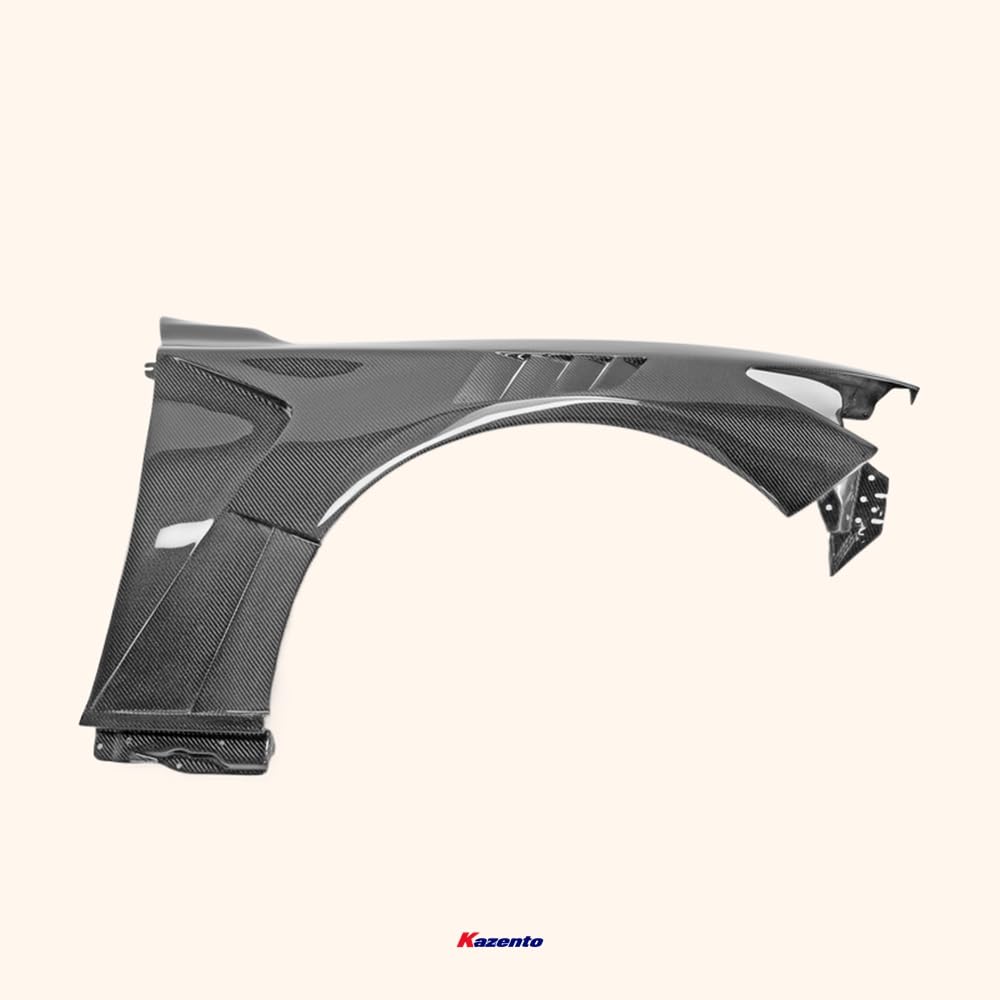 Kazento For Infiniti Q50 V37 Epa Type Front Vented Fender Carbon Fiber - Kazento Carbon Parts