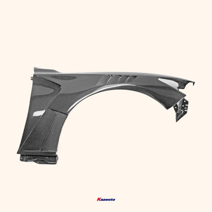 Kazento For Infiniti Q50 V37 Epa Type Front Vented Fender Carbon Fiber - Kazento Carbon Parts