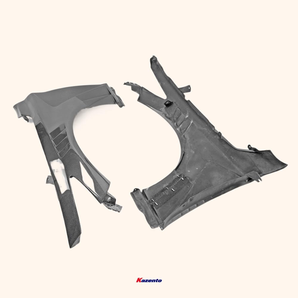 Kazento For Infiniti Q50 V37 Epa Type Front Vented Fender Carbon Fiber - Kazento Carbon Parts