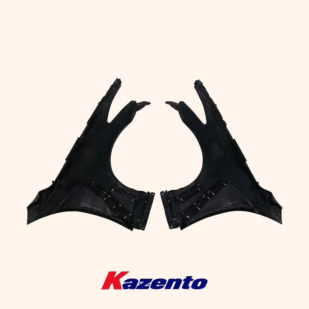 Kazento USA Shipping For Infiniti G37 2008-2013 Couple (2 Door Only) Forged Carbon Fiber Vented Front Fender - Kazento Carbon Parts