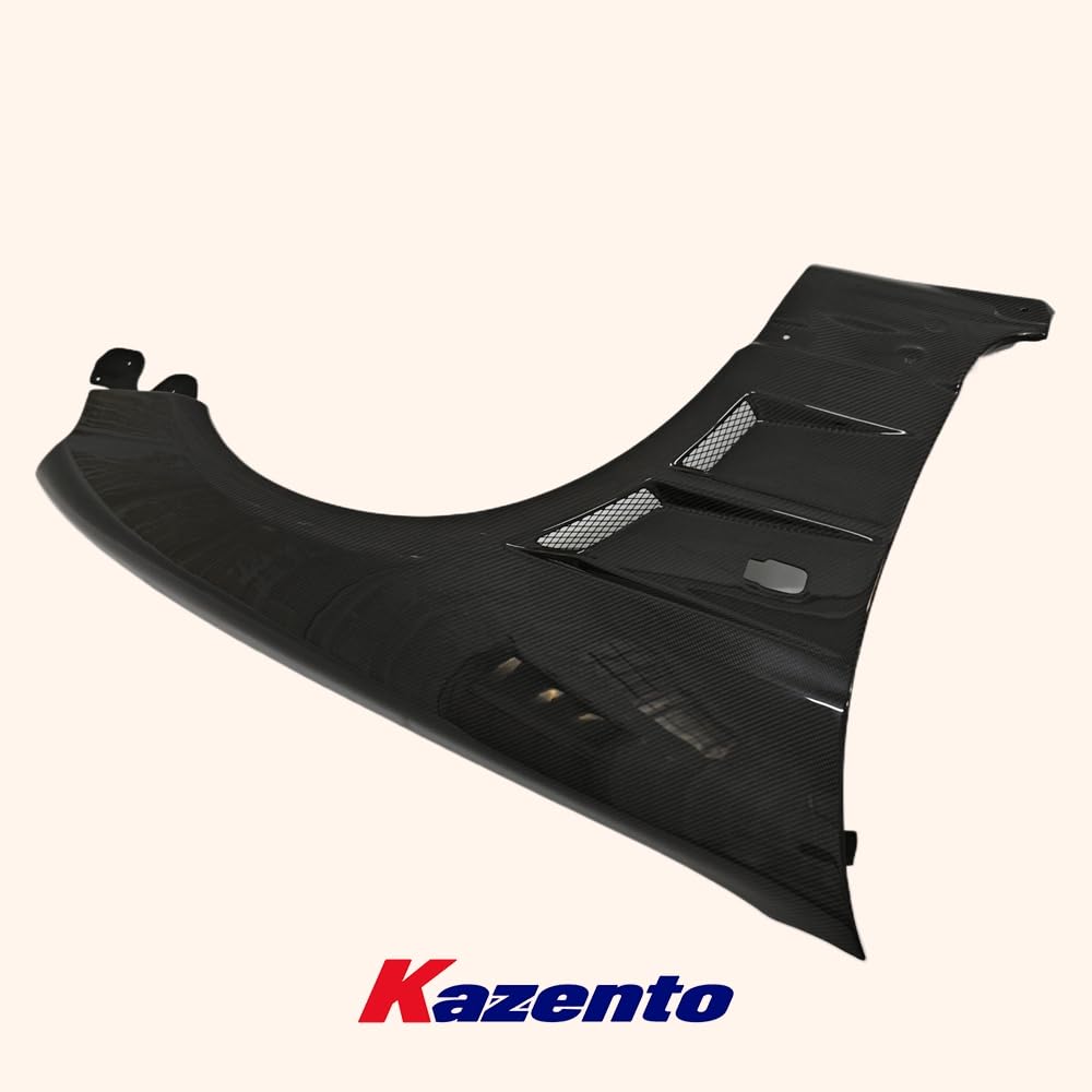 Kazento Front Fender Vented BN Style For Nissan Skyline R33 GTR Only Carbon Fiber Shipping from the USA - Kazento Carbon Parts