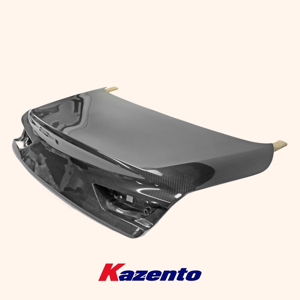 Kazento For Infiniti Q60 Coupe 2018+ OE Style Carbon Fiber Rear Trunk Boot Lid Cover - Kazento Carbon Parts