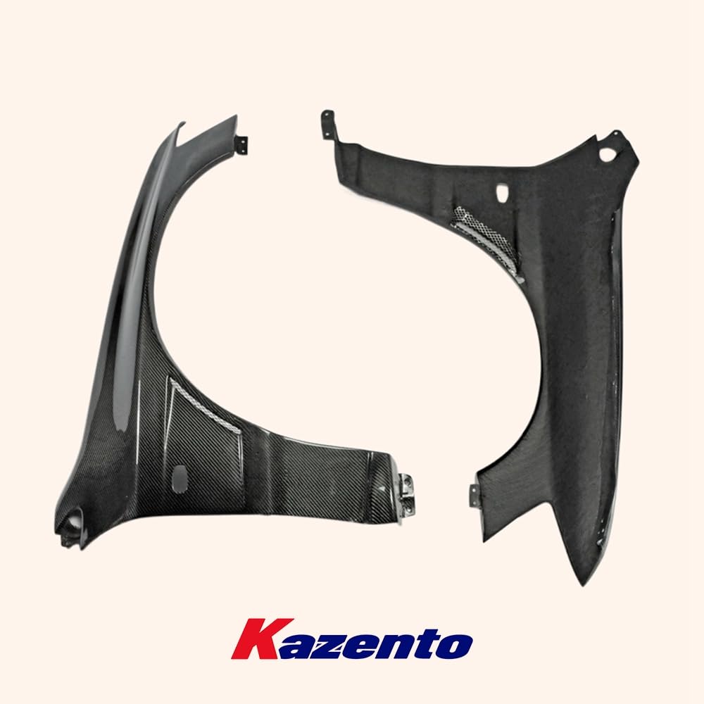 For Mitsubishi Evo 8 9 Vtx Cyber Evo Front Fender (Track Version) Carbon Fiber - Kazento Carbon Parts