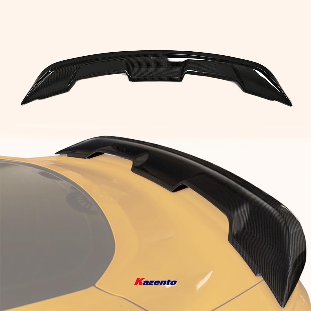 Kazento For Mustang 2015-2020 GT500 Style For Ford Carbon Rear Trunk Bumper GT Spoiler Wing - Kazento Carbon Parts