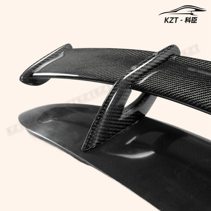 For Mini cooper 06-13 R56 Ver.2.11/2.12 Type B Roof Spoiler Partial Carbon Fiber(bottom with FRP) Car Body Parts Kit - Kazento Carbon Parts
