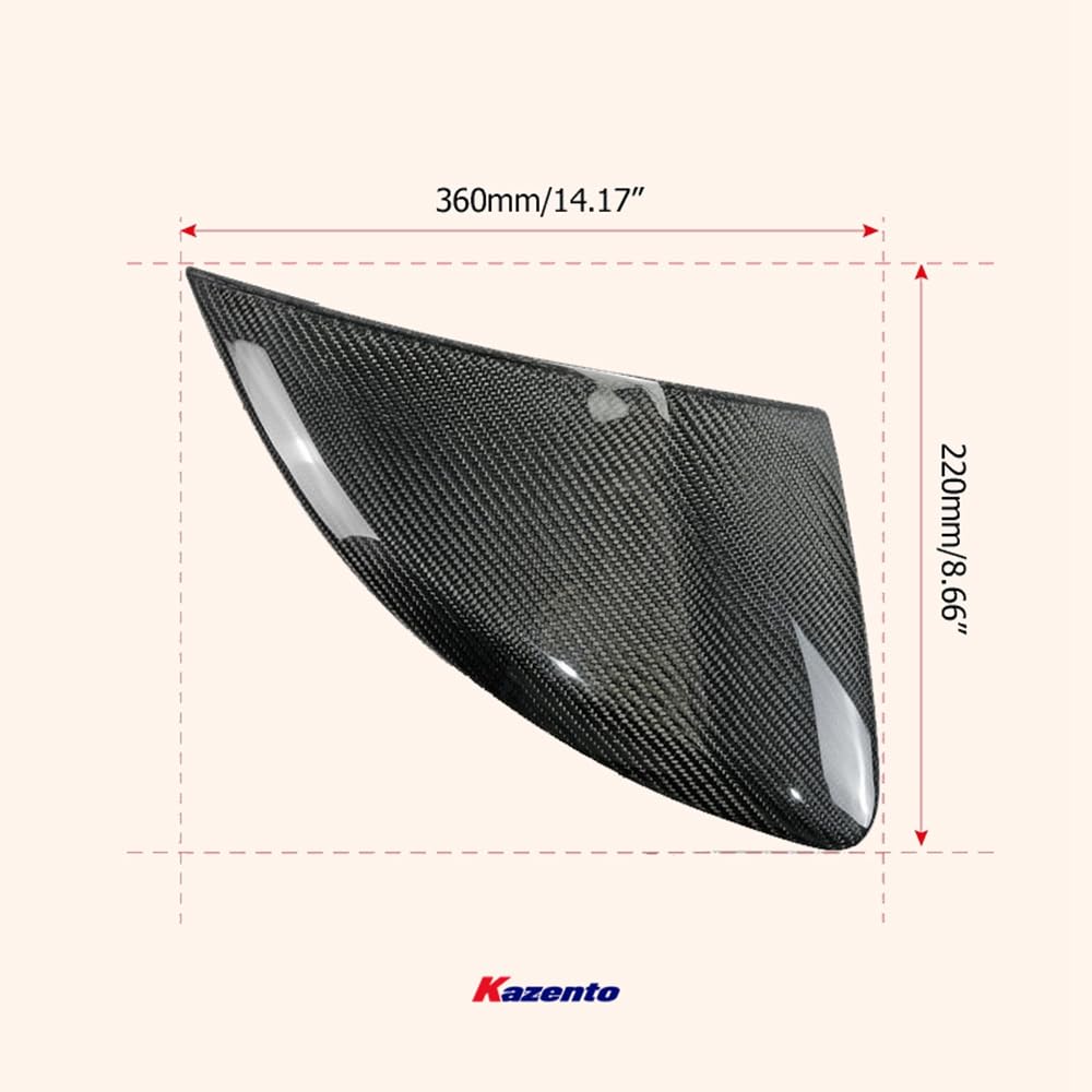 Kazento For Exige V6 For Lotus Cup Style Side Scoops Carbon Fiber - Kazento Carbon Parts