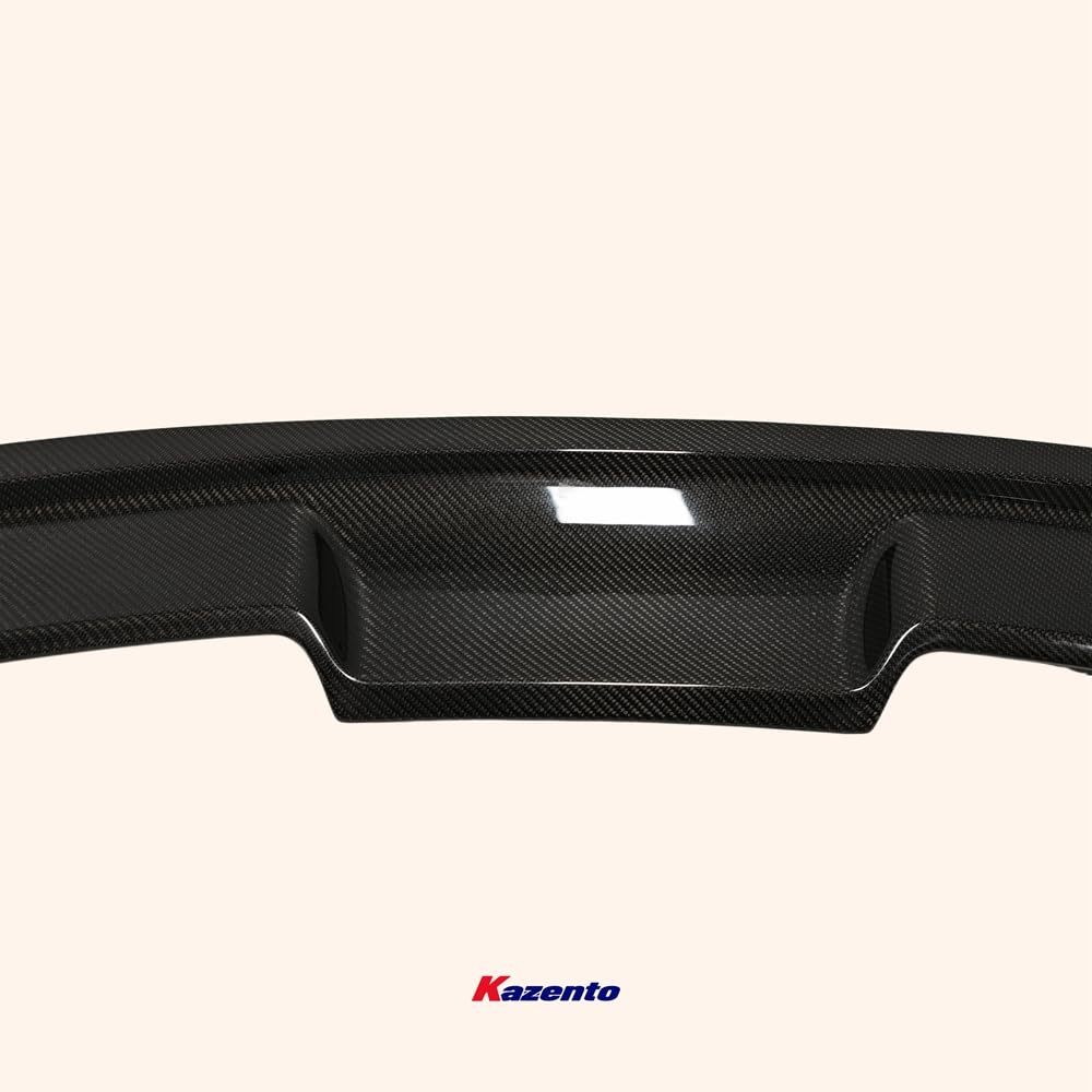 Kazento For Mustang 2015-2020 GT500 Style For Ford Carbon Rear Trunk Bumper GT Spoiler Wing - Kazento Carbon Parts