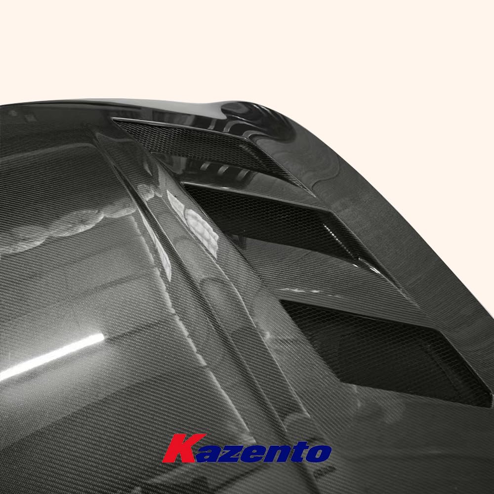 Kazento For Infiniti G37 4 Door (Sedan Only) KZ Style Carbon Fiber Front Hood Bonnet - Kazento Carbon Parts