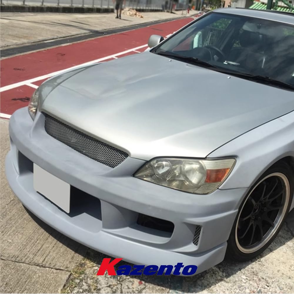 Kazento For Lexus 98-05 IS200 RS200 XE10 Altezza CS Vented Front Bumper FRP(Unpaint) - Kazento Carbon Parts