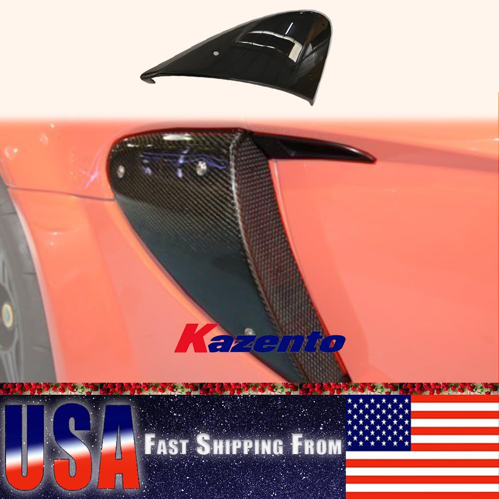 Kazento Side Vents For Lotus Elise Exige S2 CF Carbon Fiber Body Kits Shipping from the USA - Kazento Carbon Parts