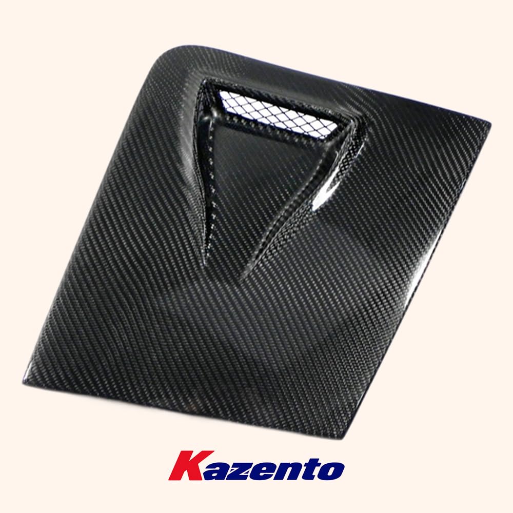 Kazento For Mazda MX5 NA MK1 Miata Vented Carbon Headlight Cover Pair (Only LHS Vented) - Kazento Carbon Parts