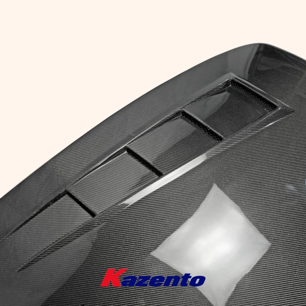 Kazento For Honda S2000 02-09 JS Style Carbon Fiber Front Bumper Hood Bonnet Body Kits - Kazento Carbon Parts