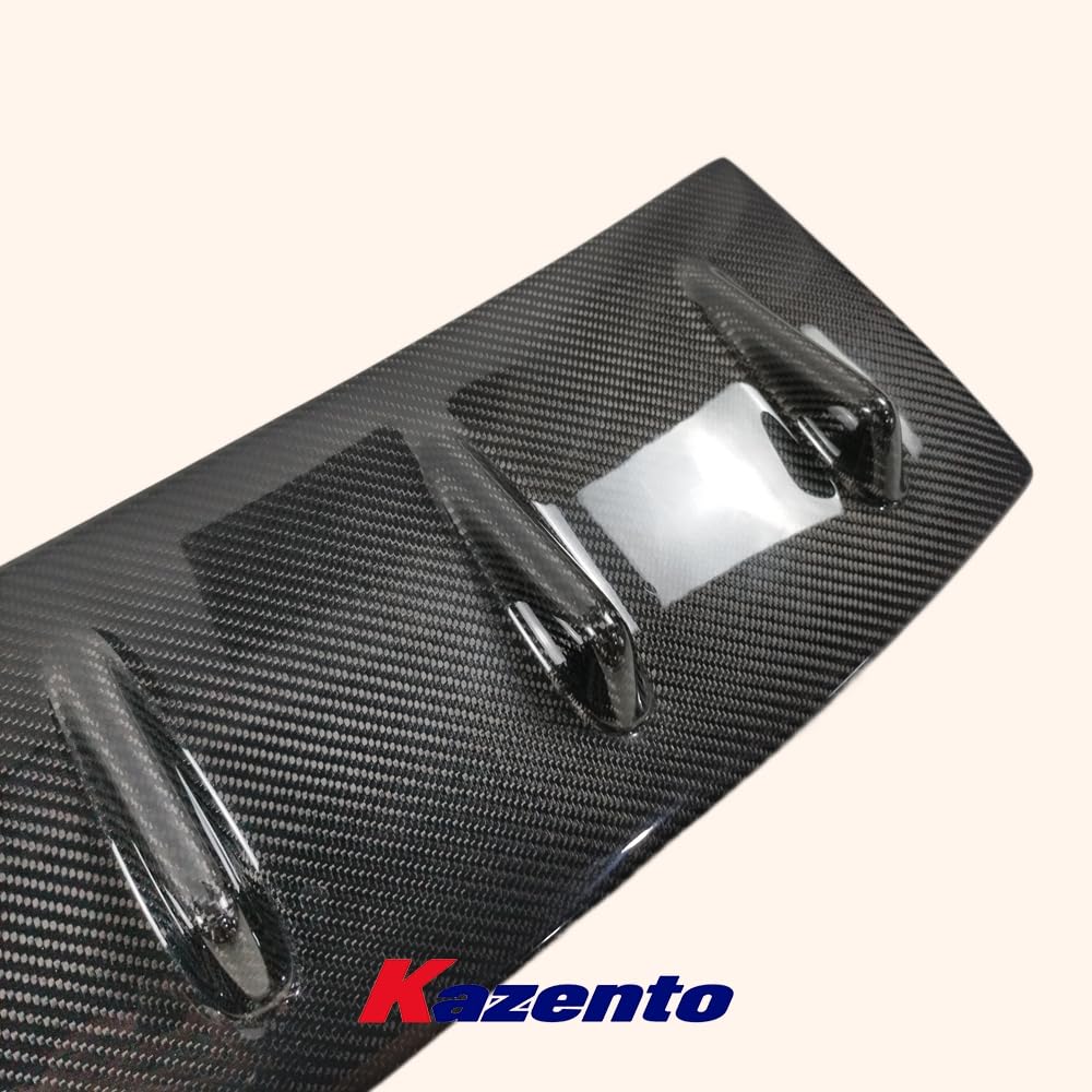 Rear Roof Spoiler Wing For Mitsubishi Evo 7 8 9 Cs Style Vortex Generator Carbon Fiber Car Body Parts Kits - Kazento Carbon Parts