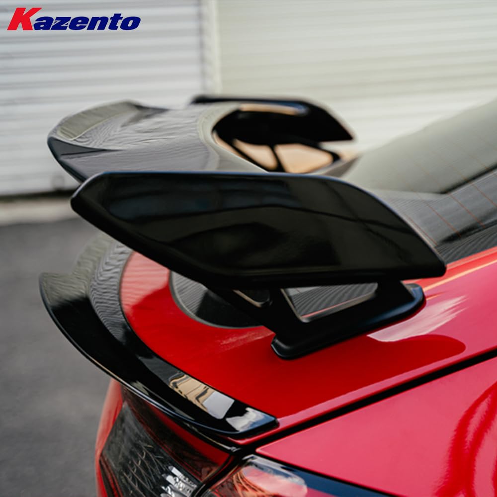 Kazento For Honda Civic Type R FL5 2023-24 ABS MOD Style Rear Wing Spoiler Blade - Kazento Carbon Parts