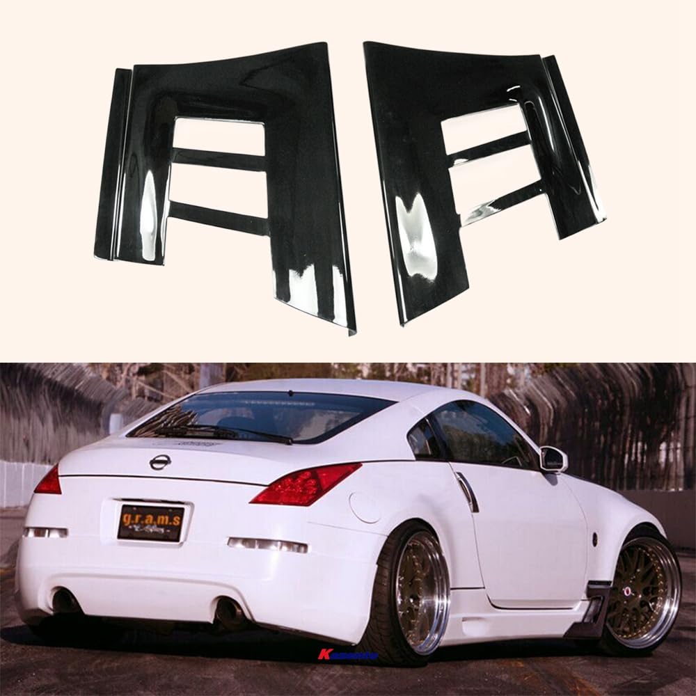 Kazento For 350Z FFor Nissan ront Fender Add On Fiber Glass - Kazento Carbon Parts