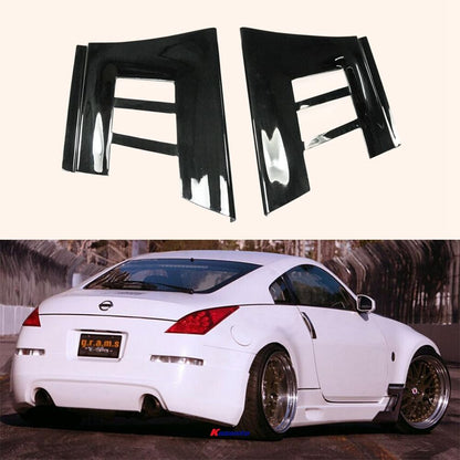 Kazento For 350Z FFor Nissan ront Fender Add On Fiber Glass - Kazento Carbon Parts