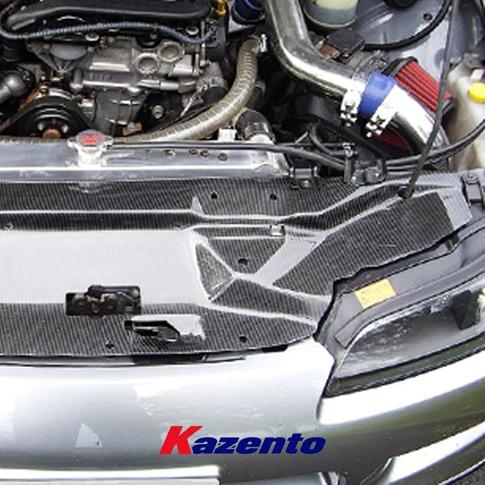Kazento For Nissan 99-02 Silvia S15 Carbon Fiber GR Style Hood Boonet Cooling Panel - Kazento Carbon Parts