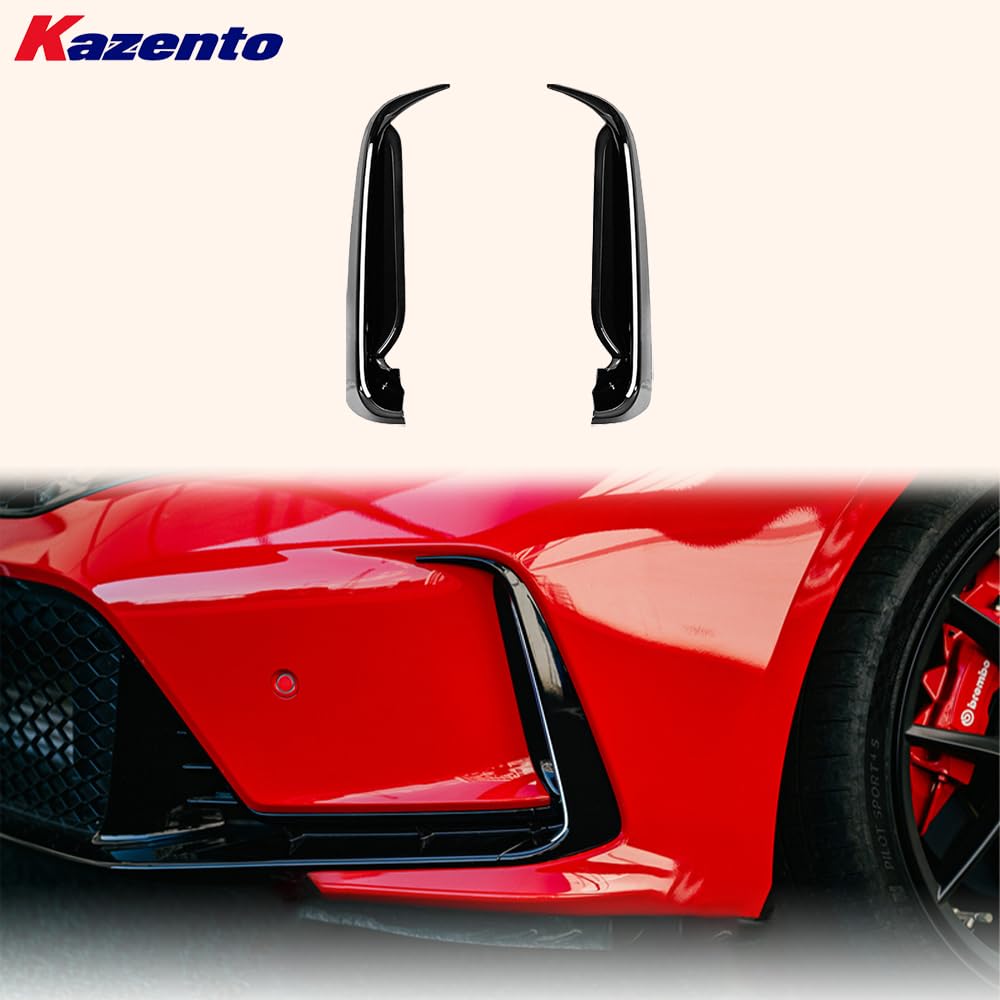 Kazento For Honda Civic Type R FL5 2023-24 ABS OE Style Front Bumper LED DRL (white) - Kazento Carbon Parts