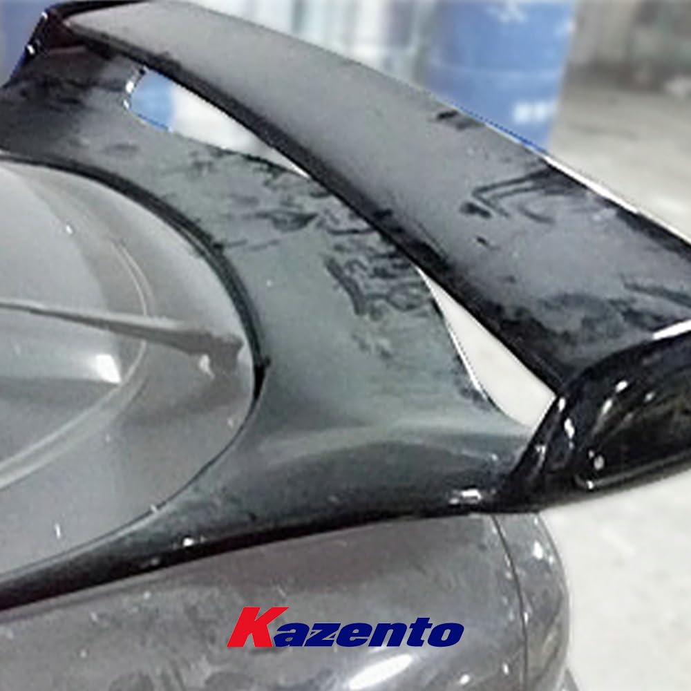 Kazento For Mazda RX7 FD3S REGT Type Carbon Fiber Rear Trunk Spoiler Wing Kits 4pcs - Kazento Carbon Parts