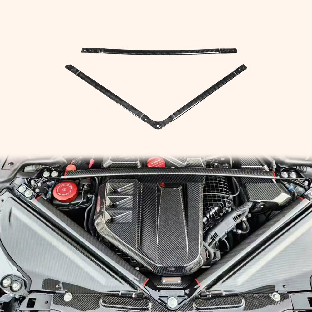 Kazento For BMW M3 G80 G81 M4 G82 G83 20-24 Dry Carbon OE Engine Mount Stabilizer Bar - Kazento Carbon Parts