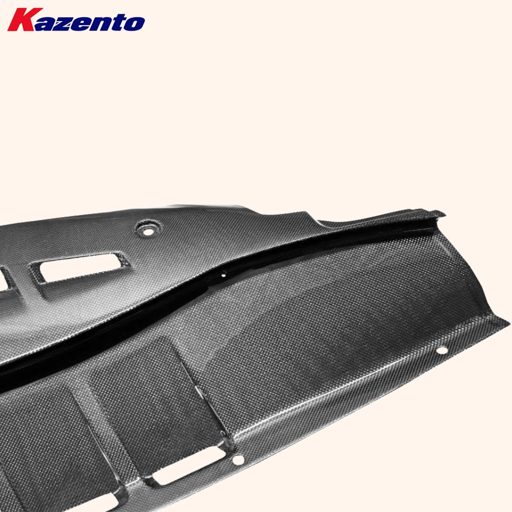 Kazento For Ferrari F430 430 05-09 1K Carbon Engine Bay Side Panel Replacement Pair - Kazento Carbon Parts