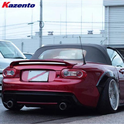 Kazento USA Shipping For Mazda MX5 NC NCEC Roster Miata RBK Style Trunk Spoiler (Soft Top Only) - Kazento Carbon Parts