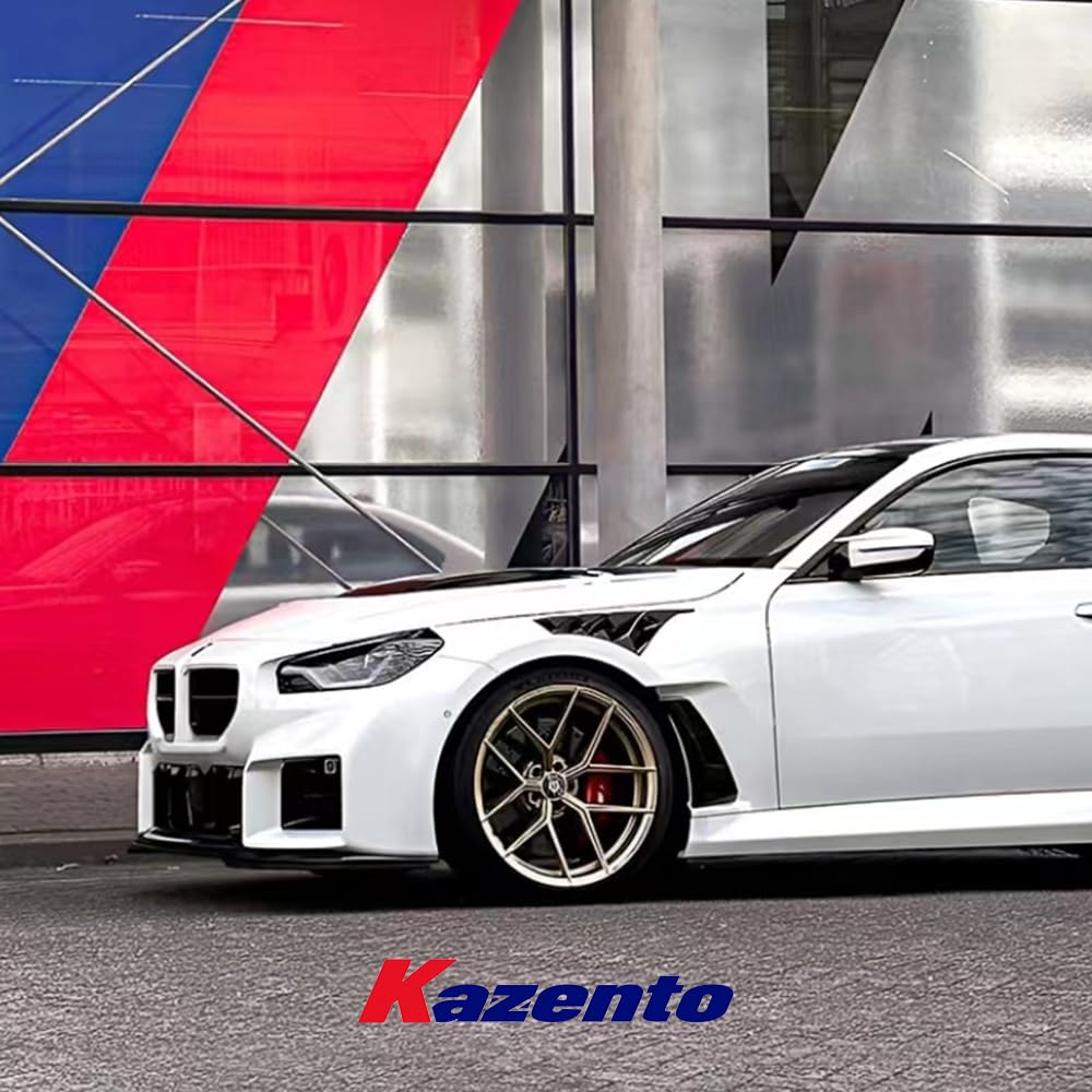 Kazento For BMW M2 G87 2023+ AP Style Vented Front Fender Partial Carbon Fiber Shipping from the USA - Kazento Carbon Parts