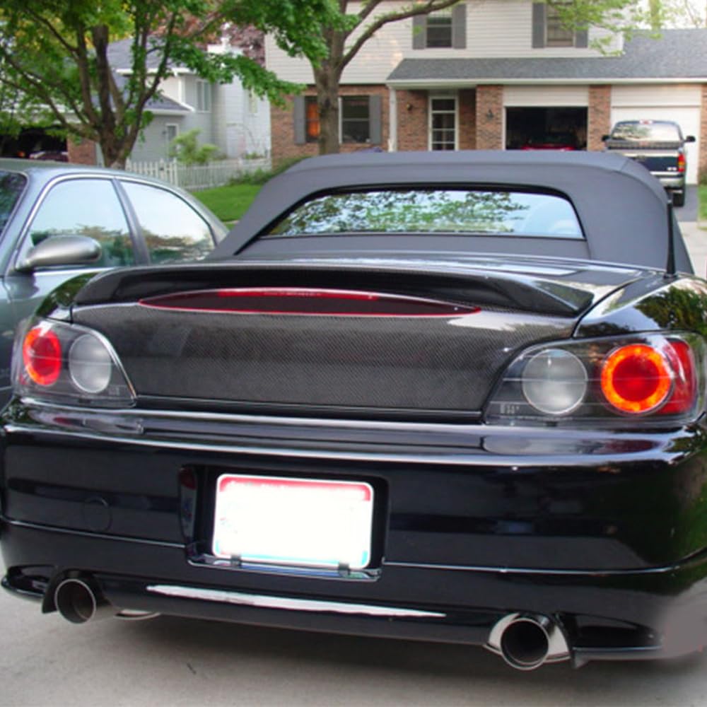 For S2000 For Honda Rear Trunk Fiber Glass - Kazento Carbon Parts