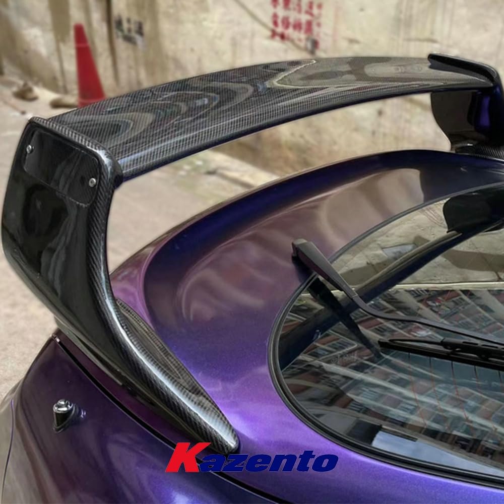 Kazento Rear Trunk Spoiler Wing For Toyota 93-98 Supra MK4 JZA80 TR-Style Carbon Fiber Shipping from the USA - Kazento Carbon Parts
