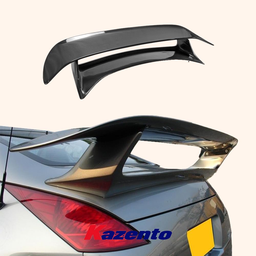 Kazento For Nissan Fairlady Z 350Z Z33 ESP Style Carbon Fiber Rear Trunk Wing Spoiler - Kazento Carbon Parts