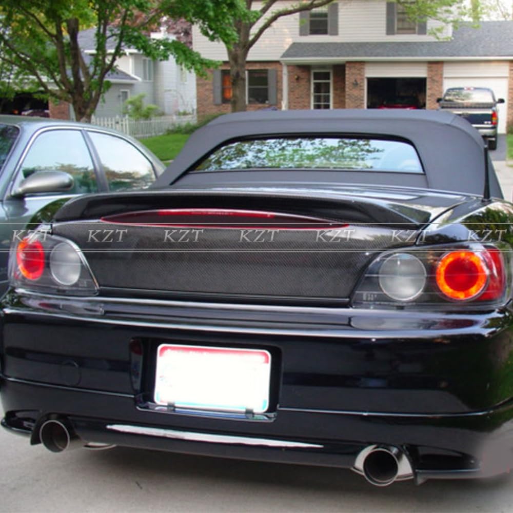 For S2000 For Honda Rear Trunk Fiber Glass - Kazento Carbon Parts