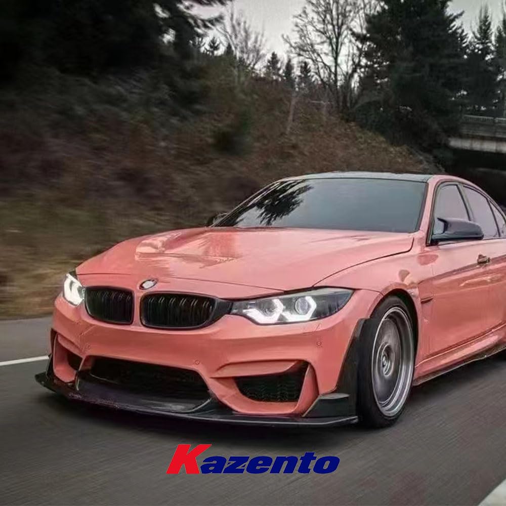 Kazento For BMW F80 F82 Real M4 SUP Style Carbon Fiber Front Bumper Bottom Lip 3PCS - Kazento Carbon Parts