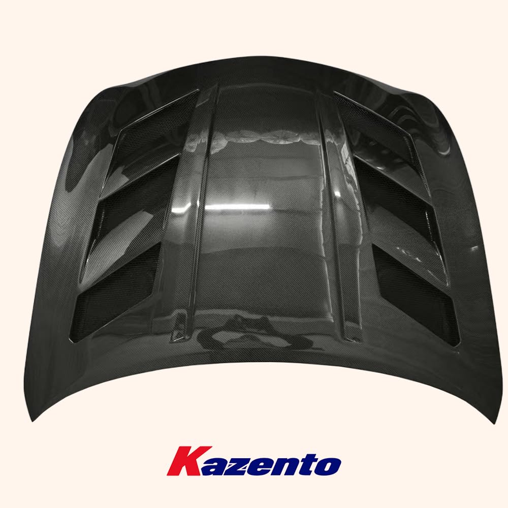 Kazento For Infiniti G37 4 Door (Sedan Only) KZ Style Carbon Fiber Front Hood Bonnet - Kazento Carbon Parts