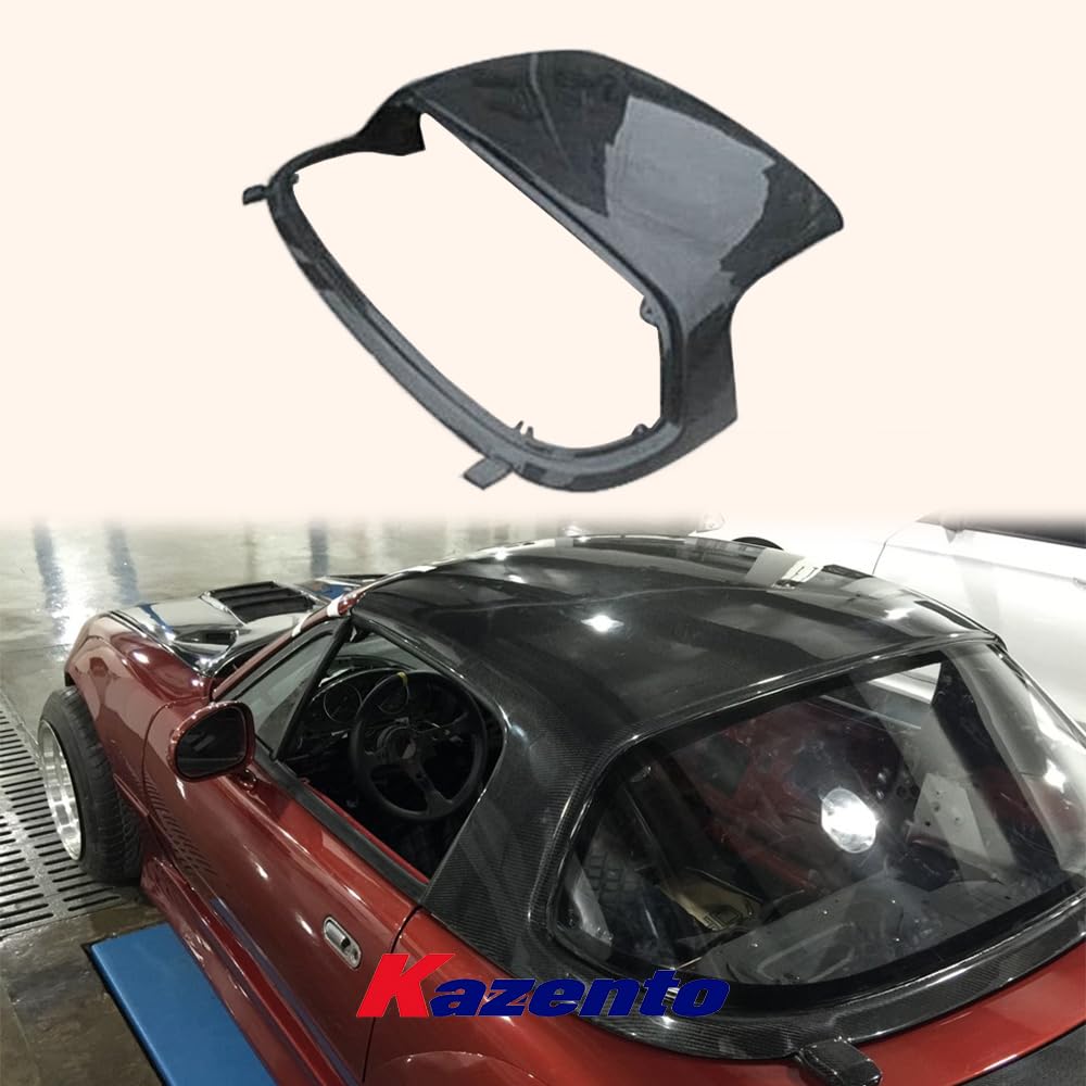 Kazento For Mazda MX5 Miata NA Roadster OE Style Carbon Hard Top (with perspex window) - Kazento Carbon Parts