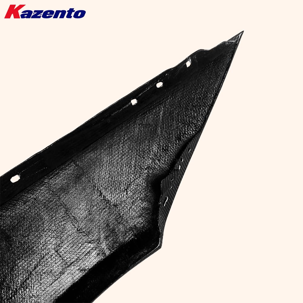 Kazento For BMW E92 Real M3 OE Style Front Bumper Hood Fender Pair Carbon Fiber - Kazento Carbon Parts
