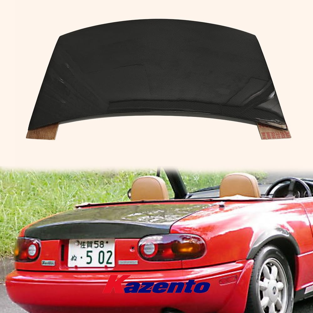 For Mazda Mx5 Na Mk1 Oem Rear Trunk Carbon Fiber - Kazento Carbon Parts