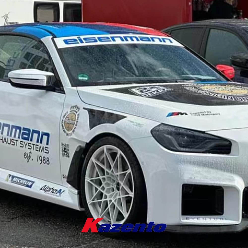 Kazento For BMW M2 G87 2023+ AP Style Vented Front Fender Partial Carbon Fiber Shipping from the USA - Kazento Carbon Parts
