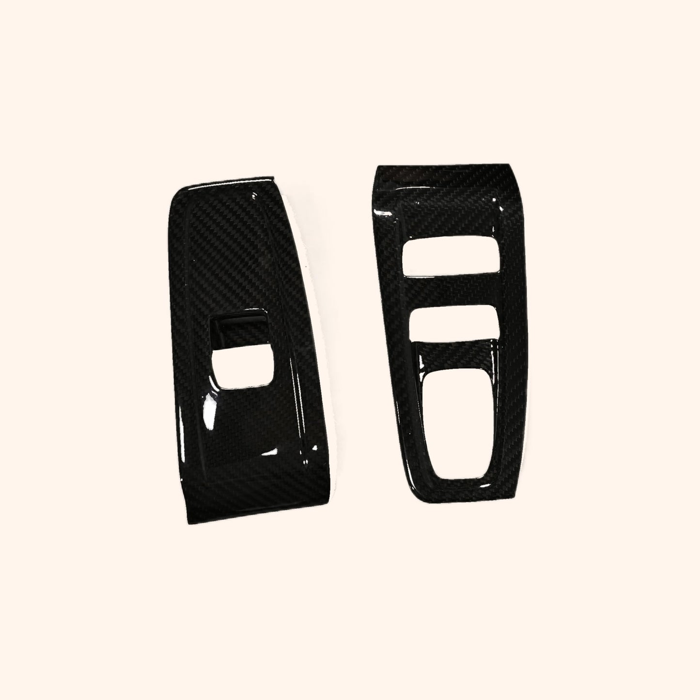 Kazento For 22-23 FRS BRZ Gr86 ZD8 (LHD) Dry Carbon Fiber Inner Door Controle Trim Cover - Kazento Carbon Parts