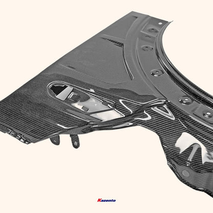 Kazento For Mini R55 R56 Mini Cooper S Epa Type 2 Front Fender Carbon Fiber - Kazento Carbon Parts