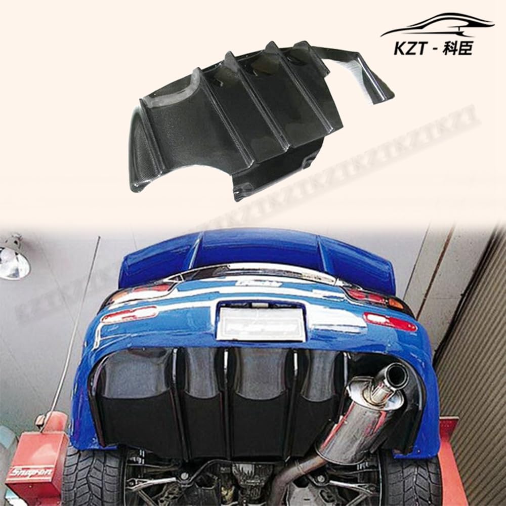 For Mazda Rx7 Fd3S Feed Rear Diffuser Carbon Fiber - Kazento Carbon Parts