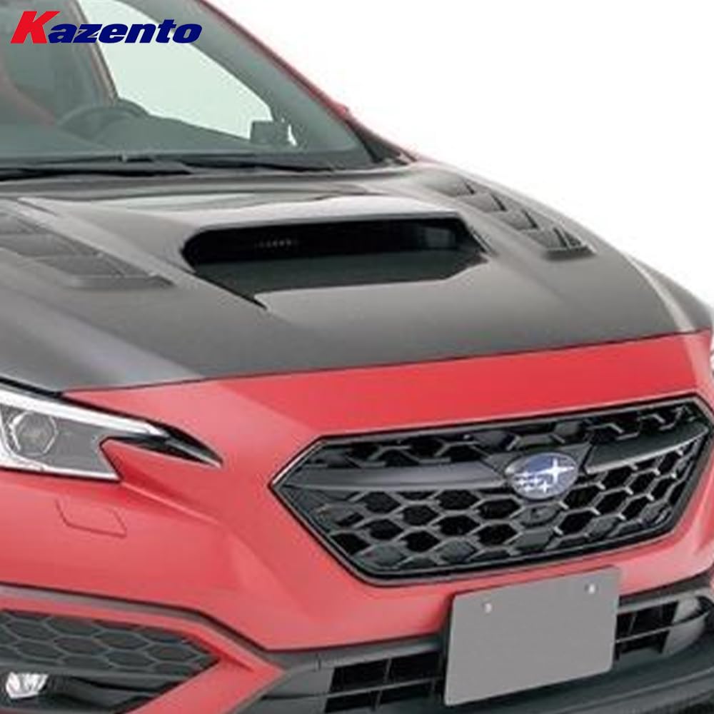Kazento For Subaru WRX STI S4 VB 21-24 Carbon VRS Vented Cooling Front Hood Bonnet - Kazento Carbon Parts