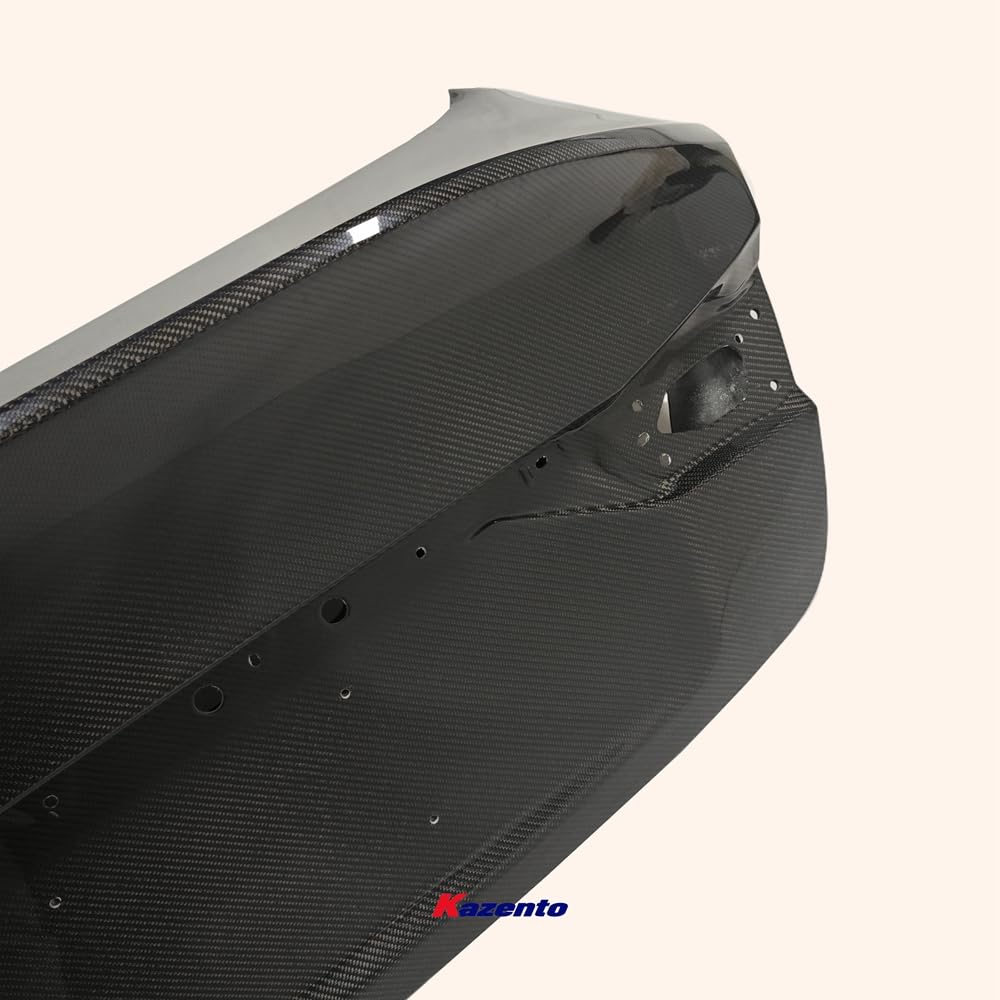 Kazento For Infiniti V37 Q50 2013-2016 Carbon Fiber Ducktail Style Rear Trunk Boot Lid - Kazento Carbon Parts