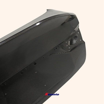 Kazento For Infiniti V37 Q50 2013-2016 Carbon Fiber Ducktail Style Rear Trunk Boot Lid - Kazento Carbon Parts