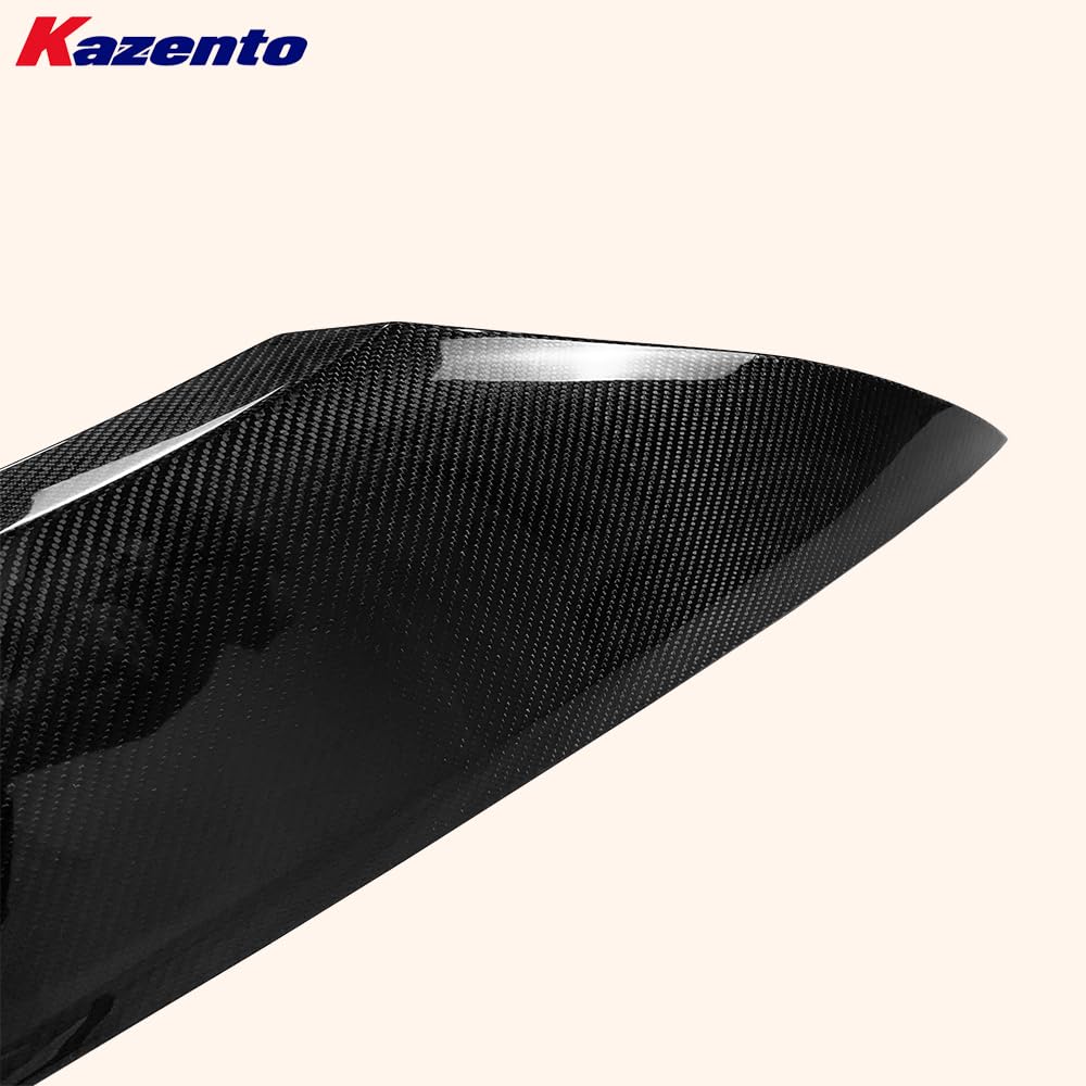 Kazento For BMW E92 Real M3 OE Style Front Bumper Hood Fender Pair Carbon Fiber - Kazento Carbon Parts