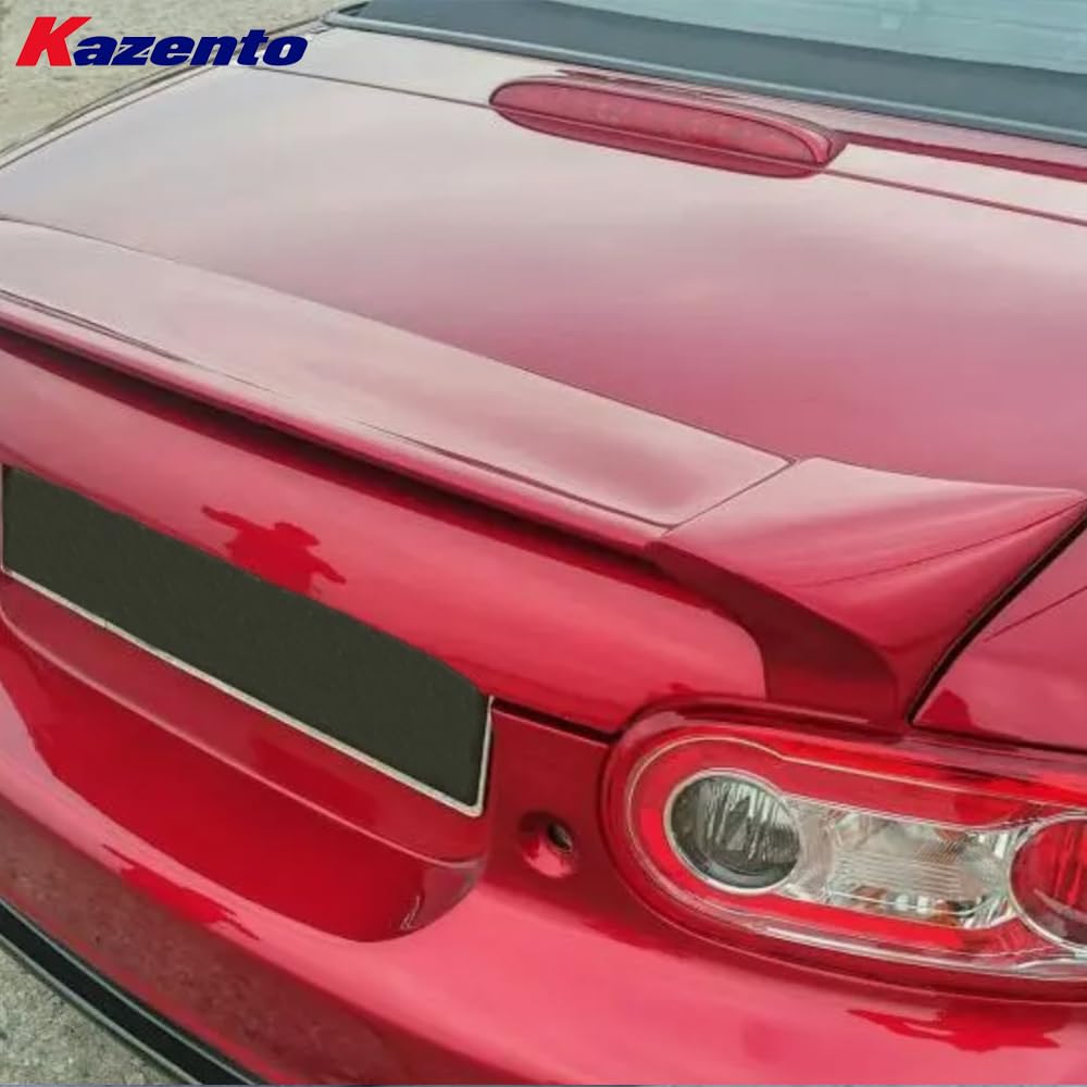 Kazento USA Shipping For Mazda MX5 NC NCEC Roster Miata RBK Style Trunk Spoiler (Soft Top Only) - Kazento Carbon Parts